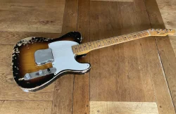 1958 Fender Esquire Sunburst Ex Mick Ralphs ~ Bad Company ~ Mott The Hoople HOLD